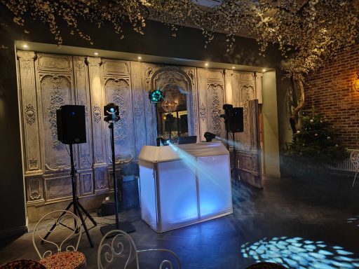 Beautiful wedding setup at croft hotel